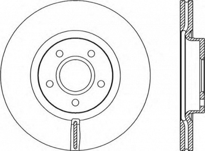 OPEN PARTS bdr215320 -  Тормозной диск
